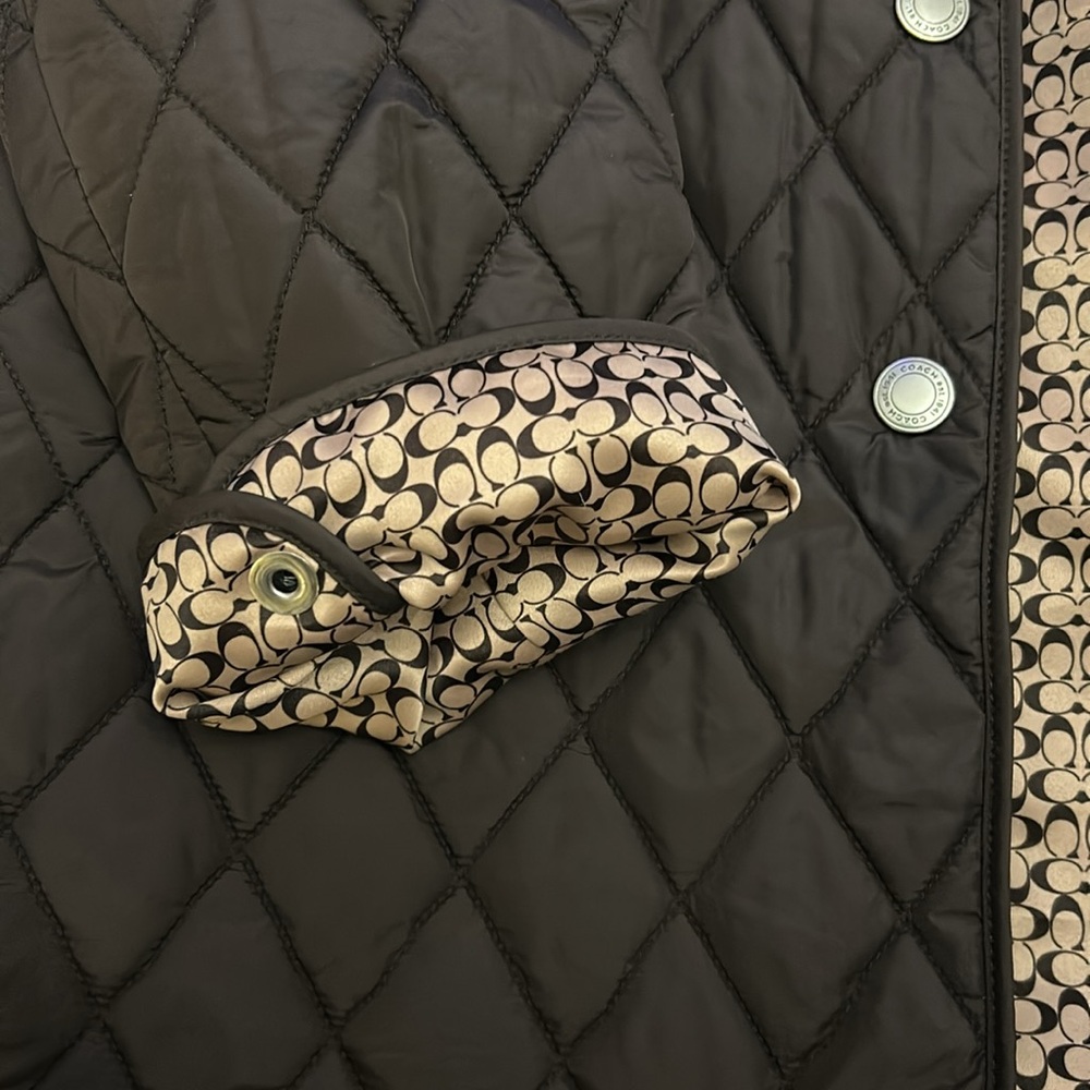 Coach quilted jacket - Picture 3 of 4
